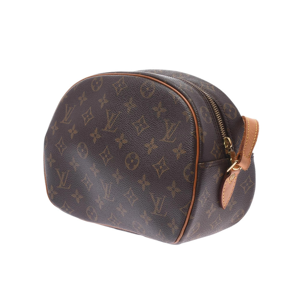 Louis Vuitton Canvas Monogram Brown Shoulder Blois Bag